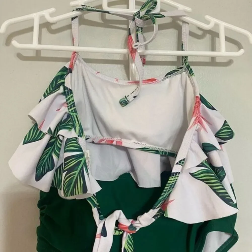 Girls size 116 6-7‎ 2 piece bathing suit bikini